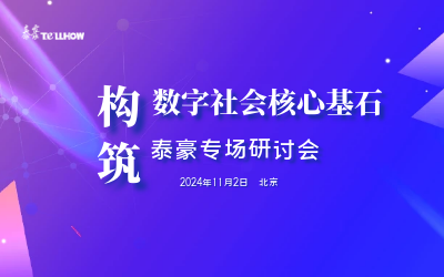 泰豪專場|構筑數字社會核心基石